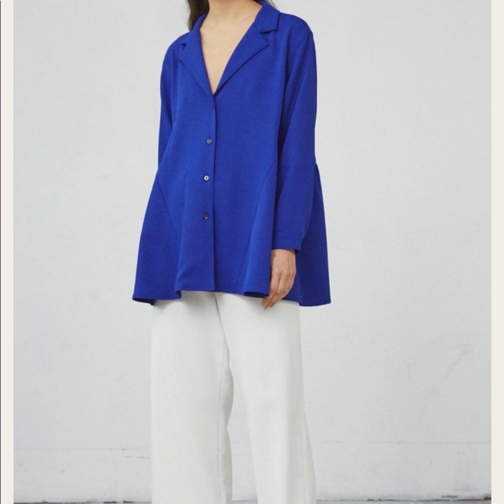 Rachel Comey Yuca Top in Blue